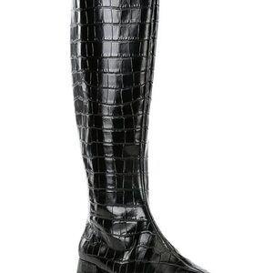 Gianni Bini Black Textured Boots